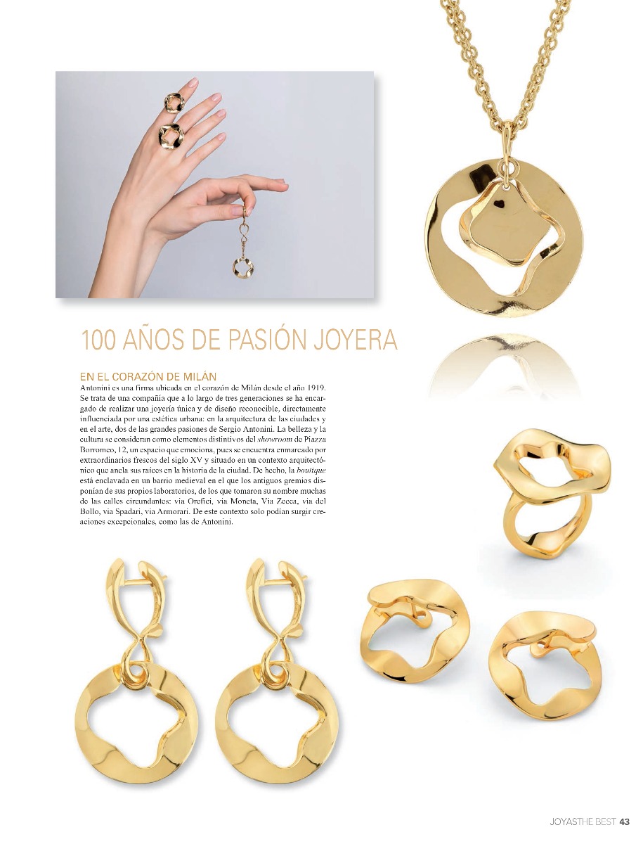 JOYAS Antonini Anniversary100 collection